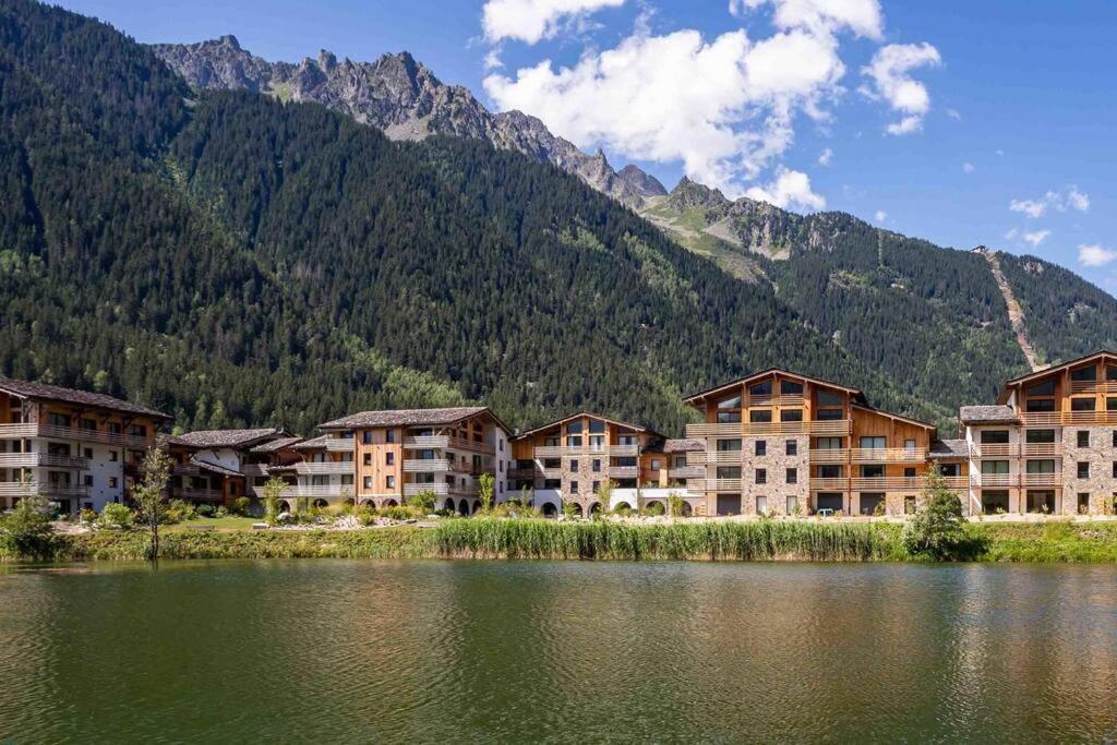 Modern 2Br 5* Pool Gym Spa Garage Mont-Blanc View Chamonix Kültér fotó